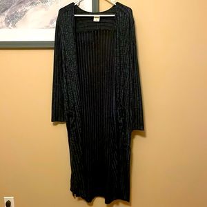 M Soma Soft Long Comfy Green Sweater